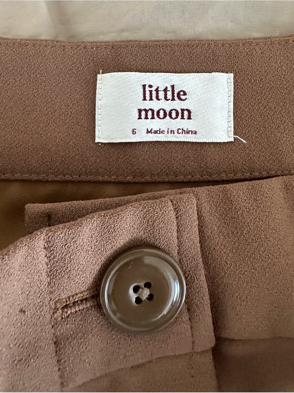 Little Moon Brown Women's Skirt
